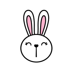 Rabbit outline
