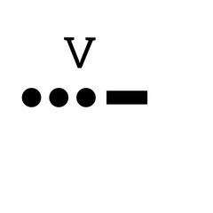 International Morse code alphabet © Andi