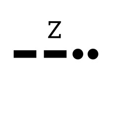 International Morse code alphabet © Andi