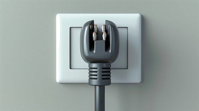 plug in the socket