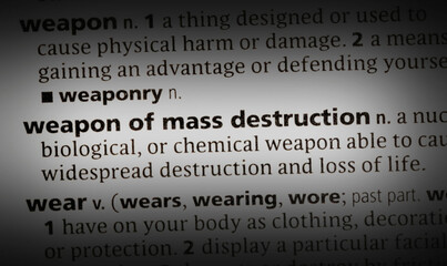 weapon of mass destruction