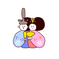 なかよしひな人形