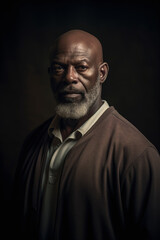 Fototapeta premium dark, face, black, person, fashion, handsome, guy, expression, people, men, old, hair, woman, boy, head, style, model, serious, cool, beauty, shadow, looking