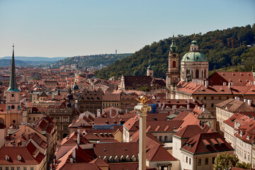 Obraz premium View of Prague city, capital of Czech Republic, Europe.
