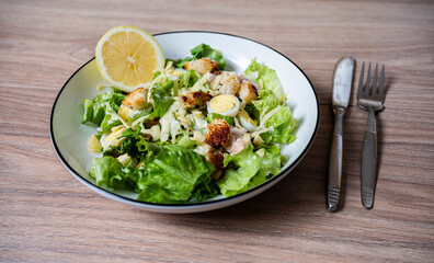 caesar salad healthy food, healthy cooking