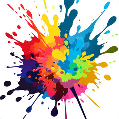 abstract colorful background	
