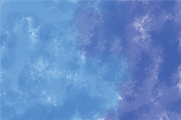 Abstract paint blue background by deep blue misty fog  liquid fluid texture in luxury concept. Vintage painting background texture border. Abstract hand paint square stain blue watercolor background.