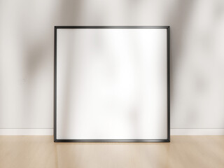 Square Frame Mockup Interior Template