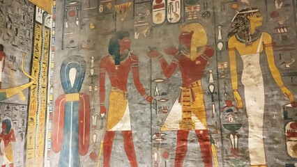 Tomb KV16 in the Egyptian Valley of the Kings, in the Theban necropolis, Egypt, Luxor.