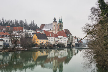 Steyr - Upperaustria in the Foggy Weather