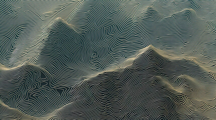 Modern digital abstract 3D background, abstract lines background