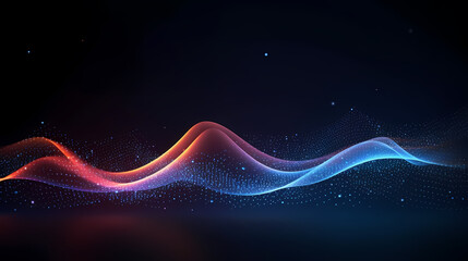 Modern digital abstract 3D background, abstract lines background