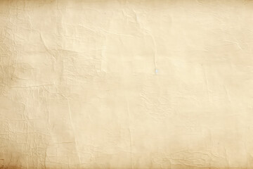 Fototapeta premium Old vintage paper with a glowing center and grunge vignette. Cream Old Backdrop Background.