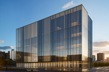 Spatial Design in the Modern Architectural Context. generative AI.