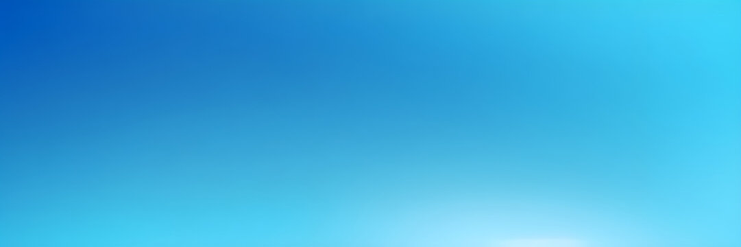 Blue gradient background banner. Abstract blue backdrop. Blue background.