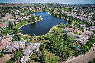 Briarwood Neighborhood Aerial View in Saskatoon