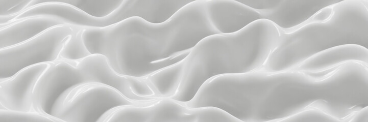 Fototapeta premium A light bubbling abstraction in white.