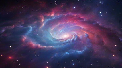 Space galaxy cloud nebula background