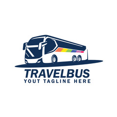 MODERN TRAVEL BUS LOGO TEMPLATE