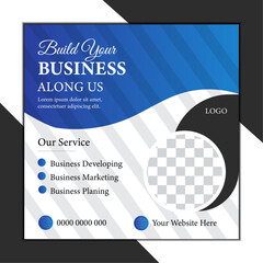 Business social media poster design, Creative social media poster design .Modern social media poster design.