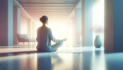 Mindfulness Meditation: Finding Inner Peace in a Serene Space