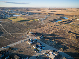 Kensington North Neighborhood Aerial View in Saskatoon