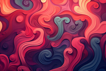 Abstract background with unique designs