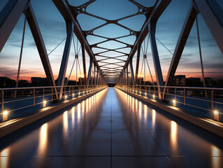 bridge at night