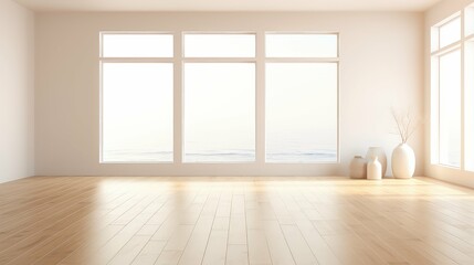 bright light floor background illustration clean minimalist, modern spacious, airy neutral bright light floor background