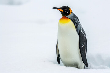 Fototapeta premium penguin on a white background