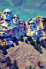 Rushmore Radiance - Ultradetailed Illustration for Banners, Covers, and More