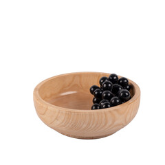 decorative object stone bowl isolated