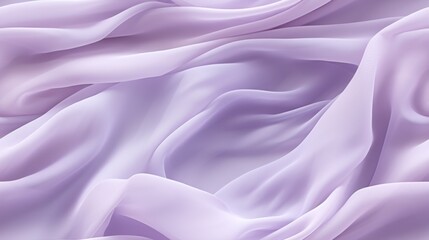  a close up view of a lilac fabric with a very large amount of fabric on top of the fabric.