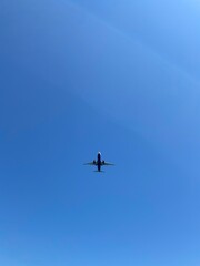 airplane in the sky