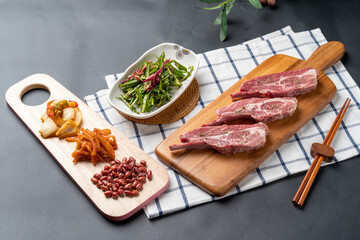 lamb chops, lamb chops, mararyungsha, mara shrimp, mara chicken wings, chicken wings, guobaorou