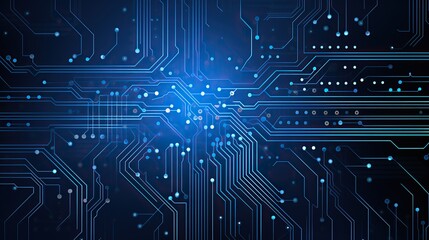 Circuit technology background with high-tech digital data connection system, cyber circuit future technology concept background. computer electronic design