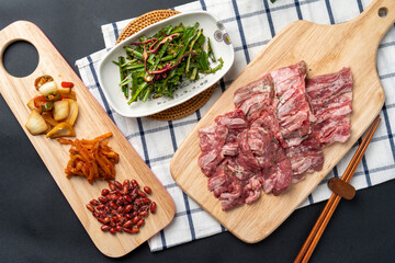 lamb chops, lamb chops, mararyungsha, mara shrimp, mara chicken wings, chicken wings, guobaorou