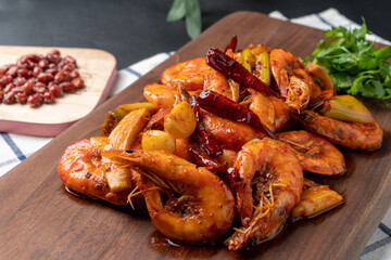 lamb chops, lamb chops, mararyungsha, mara shrimp, mara chicken wings, chicken wings, guobaorou
