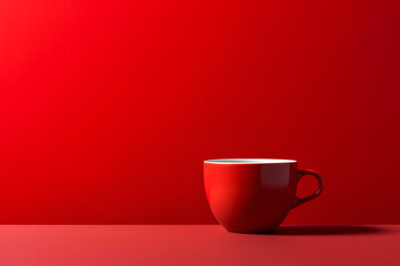 red cup of coffee