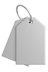 Price tag. Price label. 3D illustration.