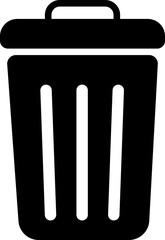 Trash bin icon. Trash can, bin icons, rubbish bin sign, trash bin open symbols, Editable stroke.- garbage can vector icon . street and in-house trash bins. Sorting and recycling garbage symbols.