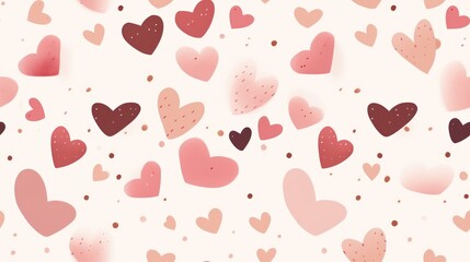  a lot of pink and red hearts on a white background for valentine's day or valentine's day.