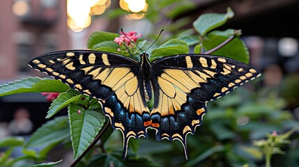 butterfly on flower