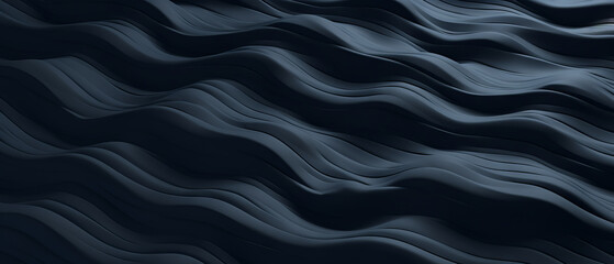 Deep Blue Ocean Waves Abstract.