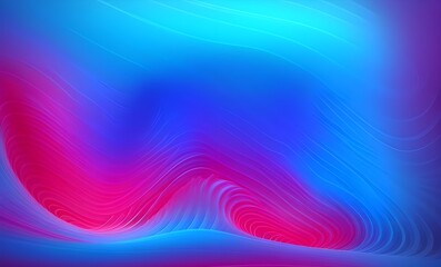 Neon Waves Background Abstract