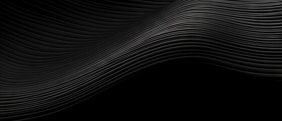 Dynamic Black Textured Waves.
