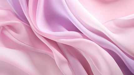 Obraz premium close up of silk texture - studio shot from above