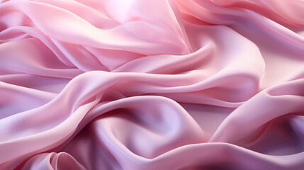 close up of silk texture - studio shot from above