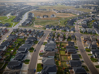 Rosewood Neighborhood from the Sky- Saskatoon Aerial View