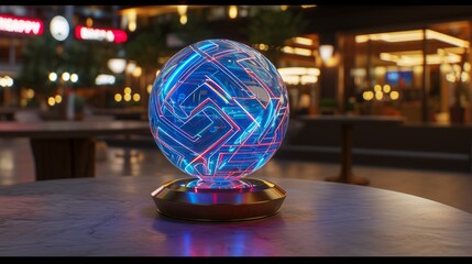 Crystal magic ball